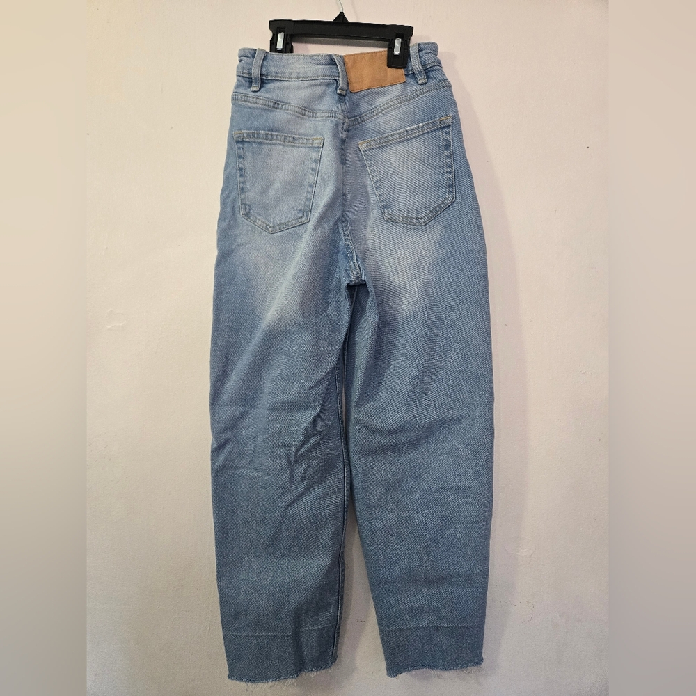 SHEIN Classic Blue Denim Pants